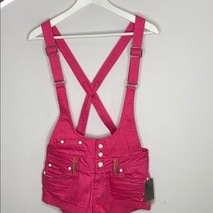 NWT COOGI Pink Overall Size 5/6